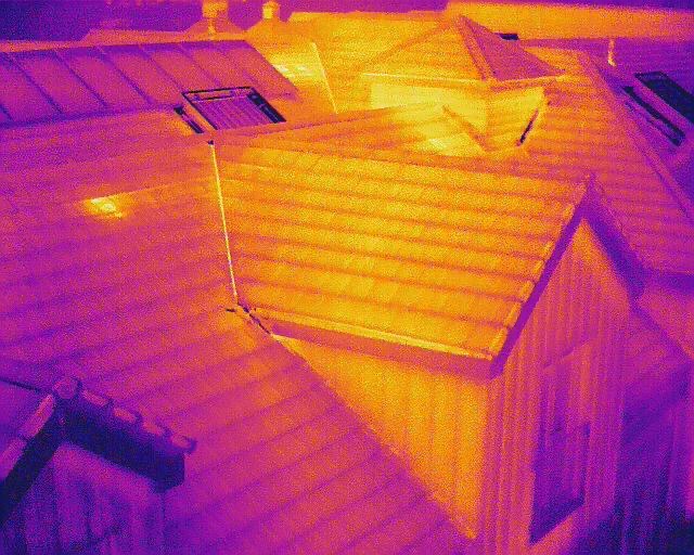 Thermal Imaging Roof Survey Image Beeston